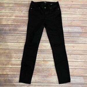 Paige Verdugo Ankle Skinny Jeans Black Shadow